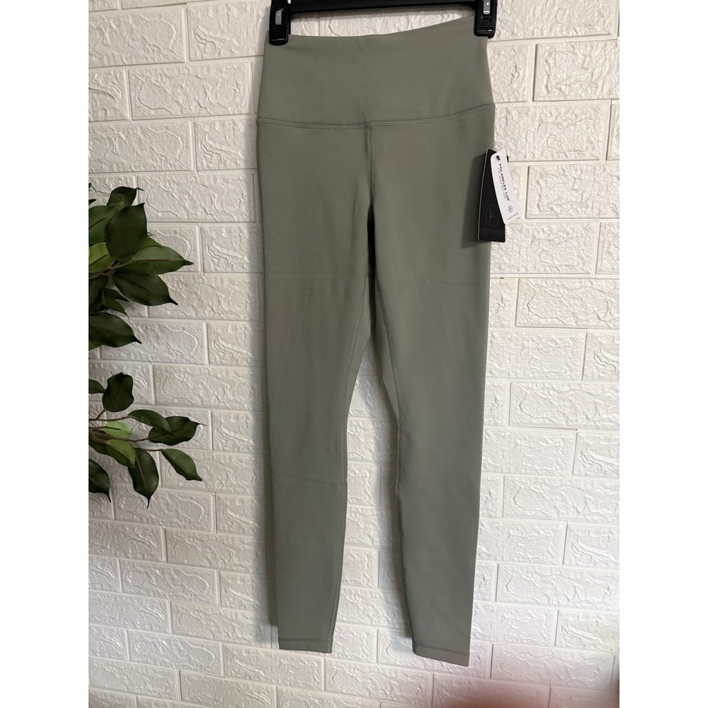 90 Degree by Reflex Polarflex Lux Fleece Lined Leggings Shadow XS PFW73012LX